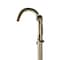 Castello Usa Neptune Freestanding Brushed Gold Gooseneck Tub Filler Faucet with Float Handle CB-F04-BG-J0805 - alternate 4